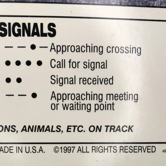 VTG Trophy Music Co. Train Whistle Cap Bandana Conductor SET Dress Up Costume - Picture 9 of 12